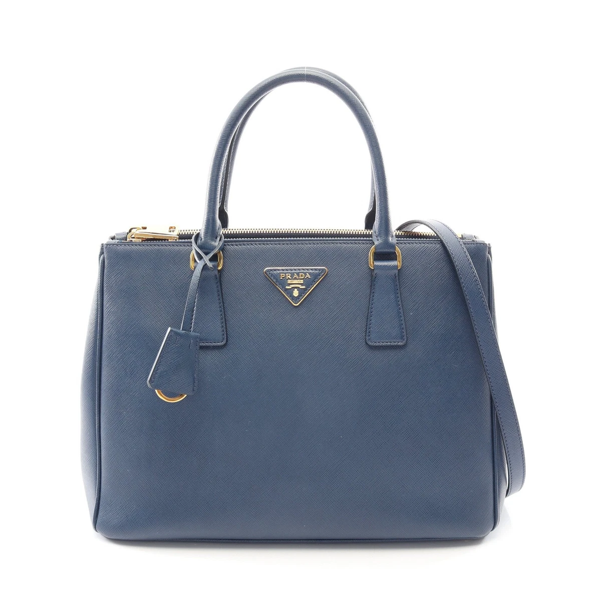 PRADA Leather Exterior Blue Bags & Handbags for Women for sale | eBay