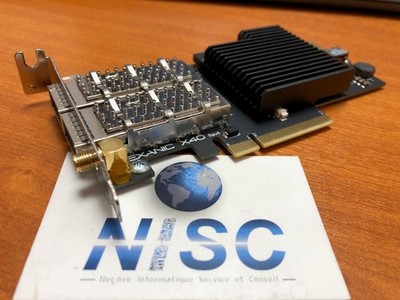 EXABLAZE - Exa NIC X40 - Dual Port QSFP+ 40Gbps Netzwerkkarte - Low Latency