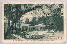 Aix Les Bains France Le Parc Les Sources Petriaux Architecture Postcard