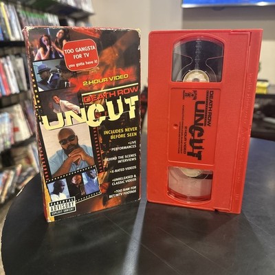Death Row Uncut (VHS, 2000) Behind The Scenes, Live Performances, Music Videos