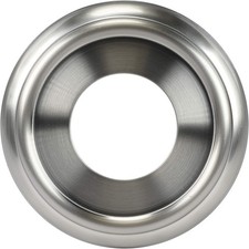 Decorative Metal Tub Spout Remodeling Cover Ring, Brushed Nickel, 2-1/2-In