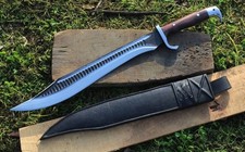 25" Eagle Machete Sword | Handmade Carbon Steel Blade | Hunting Camping Sword