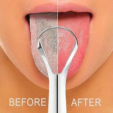 1Pc Tongue Scraper Portable Single Layer Tongue Scraper Reusable Tongue  Cleaner