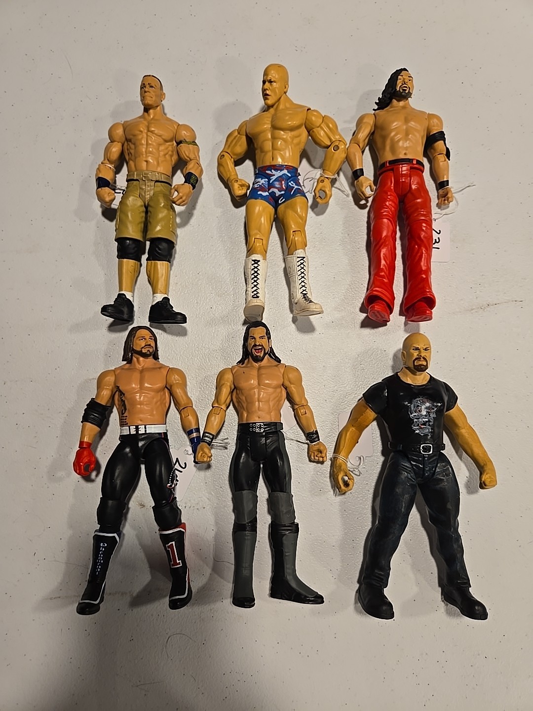 Wrestling Action Figure Lot of 6 (#3)