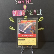 The Sword Released - 133/204 - Rare - Disney Lorcana