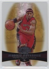 2006-07 Topps Triple Threads Gold 38/99 Morris Peterson #80 e3v