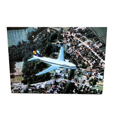 Postkarte Ansichtskarte AK Flugzeug Luftfahrt Lufthansa Airbus A310