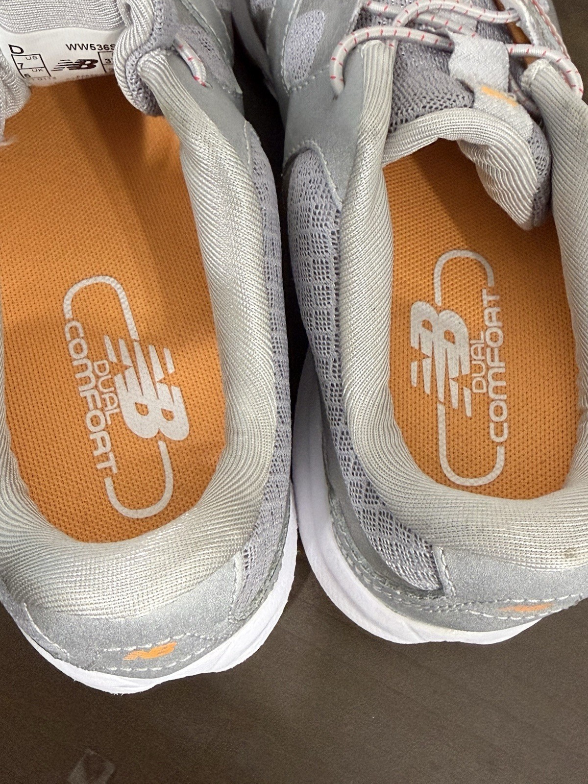 New Balance Womens 536 WW536SP Gray Running Walking Shoes Sneakers Size 7 thumbnail 8