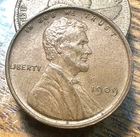 1909 VDB Lincoln Cent Nice Original Choice AU Sharp VDB CHRC