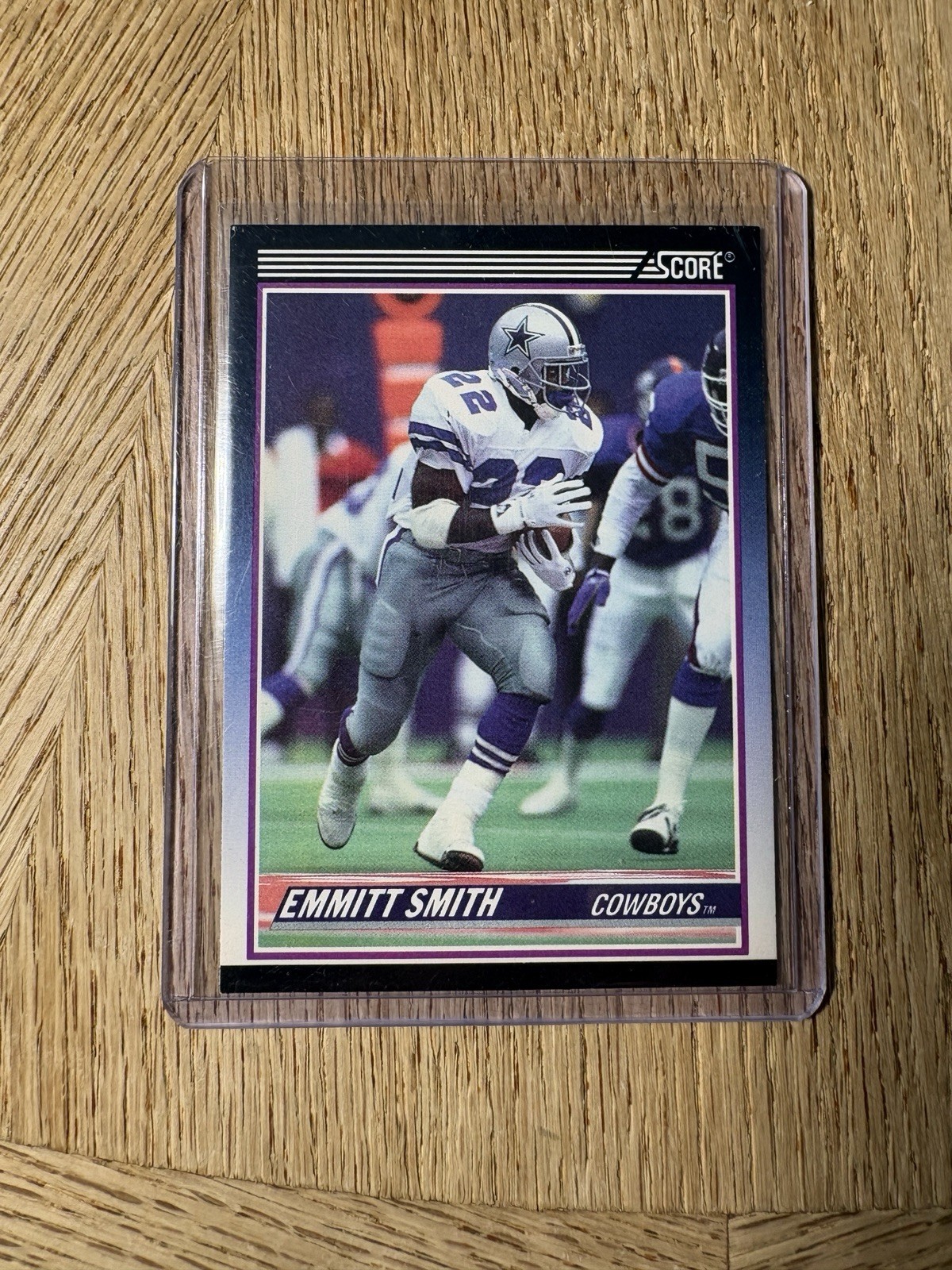 1990 Score - Rookie & Traded (Supplemental) Emmitt Smith #101T (RC) Cowboys HOF
