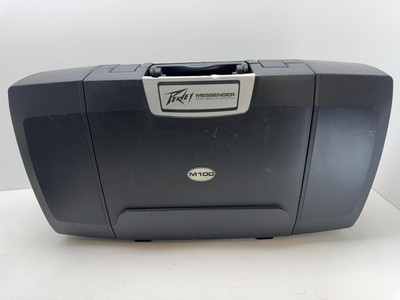 Peavey Messenger M100 Portable PA System 5 Channel Powered Mixer Speakers Bundle