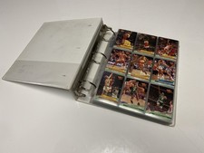 Fleer, SkyBox Upper Deck NBA Card Binder 400 Lot, Barkley, Mutombo More