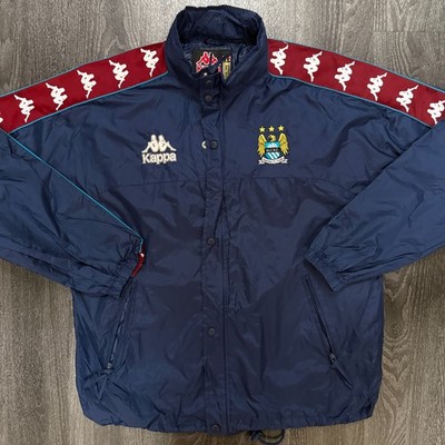 Original Kappa Manchester City 1997/1998 Track Jacket Mens Extra Large XL