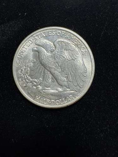 * 1942-P * CH-GEM BU MS WALKING LIBERTY HALF-DOLLAR * FROM ORIGINAL BANK BAG