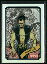 2025 Topps Chrome Marvel #12 Namor Refractor
