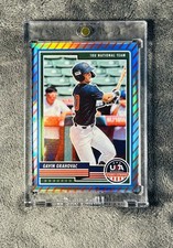Gavin Grahovac 2023 Panini Stars & Stripes Pin Stripes SSP Prizm Parallel
