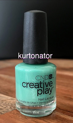 CND Creative Play MY MO-MINT Nail Polish NEW 7-Free