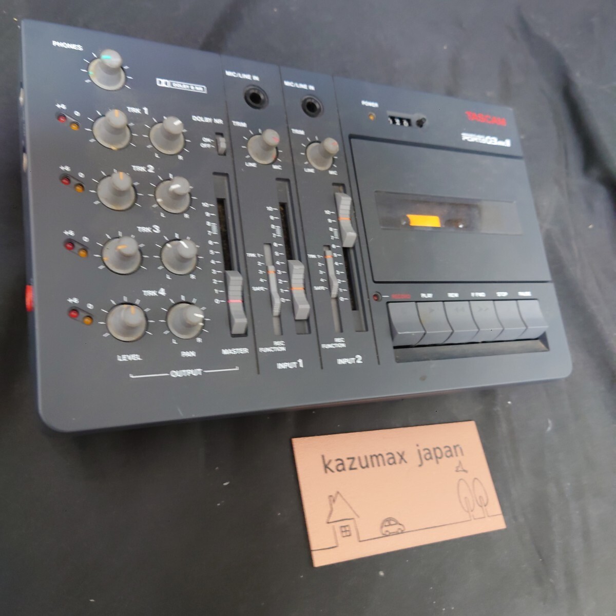TASCAM PORTA 03 Ministudio MKII Analog Cassette Recorder Body only 