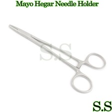 O.R Grade Mayo Hegar Needle Holder 6" Surgical Dental