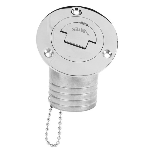 (WATER)Boat Deck Filler 45° 316 Stainless Steel 38mm Flip Fill Cover LJ - Picture 21 of 22