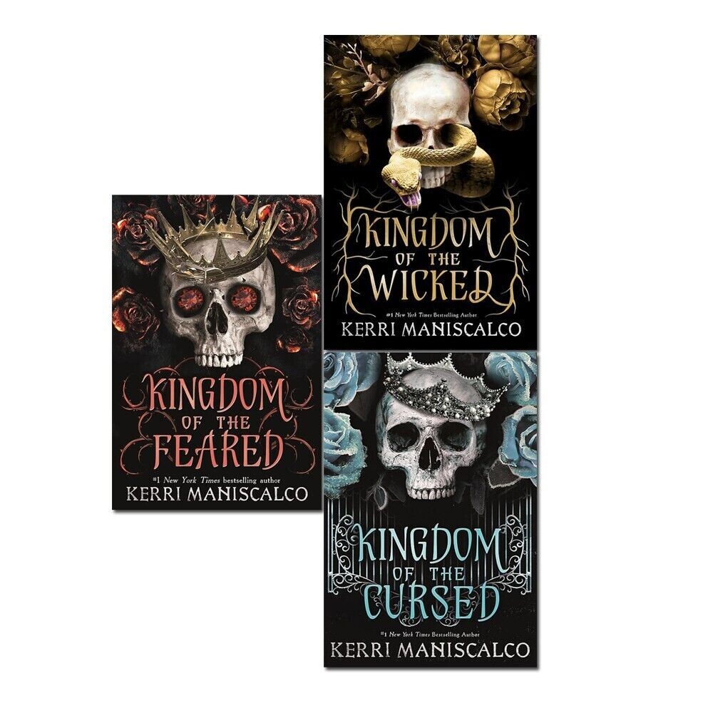 Kingdom of the Wicked Series 3 Books Set by Kerri Maniscalco NEW