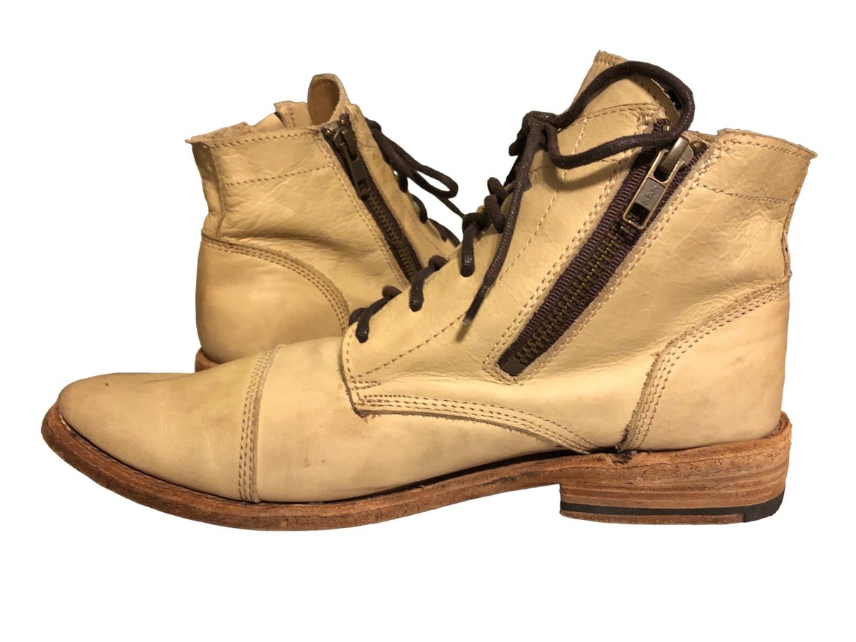 BED STU BONNIE BOOTS COBBLER SERIES WOMENS SIZE SHORT COMBAT