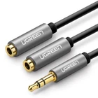 3.5mm Headset Adapter Y-Splitter Jack Cable 20cm grey; UGREEN/10532