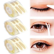 1800 Pcs Double Eyelid Tape, Eyelid Tape for Hooded Eyes Invisible, Breathable