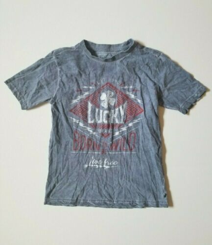 Lucky Brand Boys Size Small Distressed Shirt - Picture 1 of 2