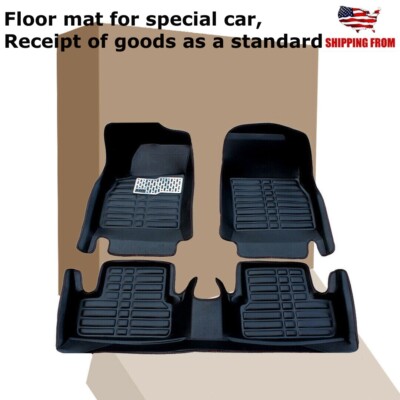 Set for 2007-2013 Toyota Corolla All Season Protection XPE Floor Liner Mats
