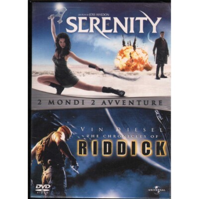 Serenity, The Chronicles Of Riddick DVD Whedon, Twohy Universal - 824141440 Sigi