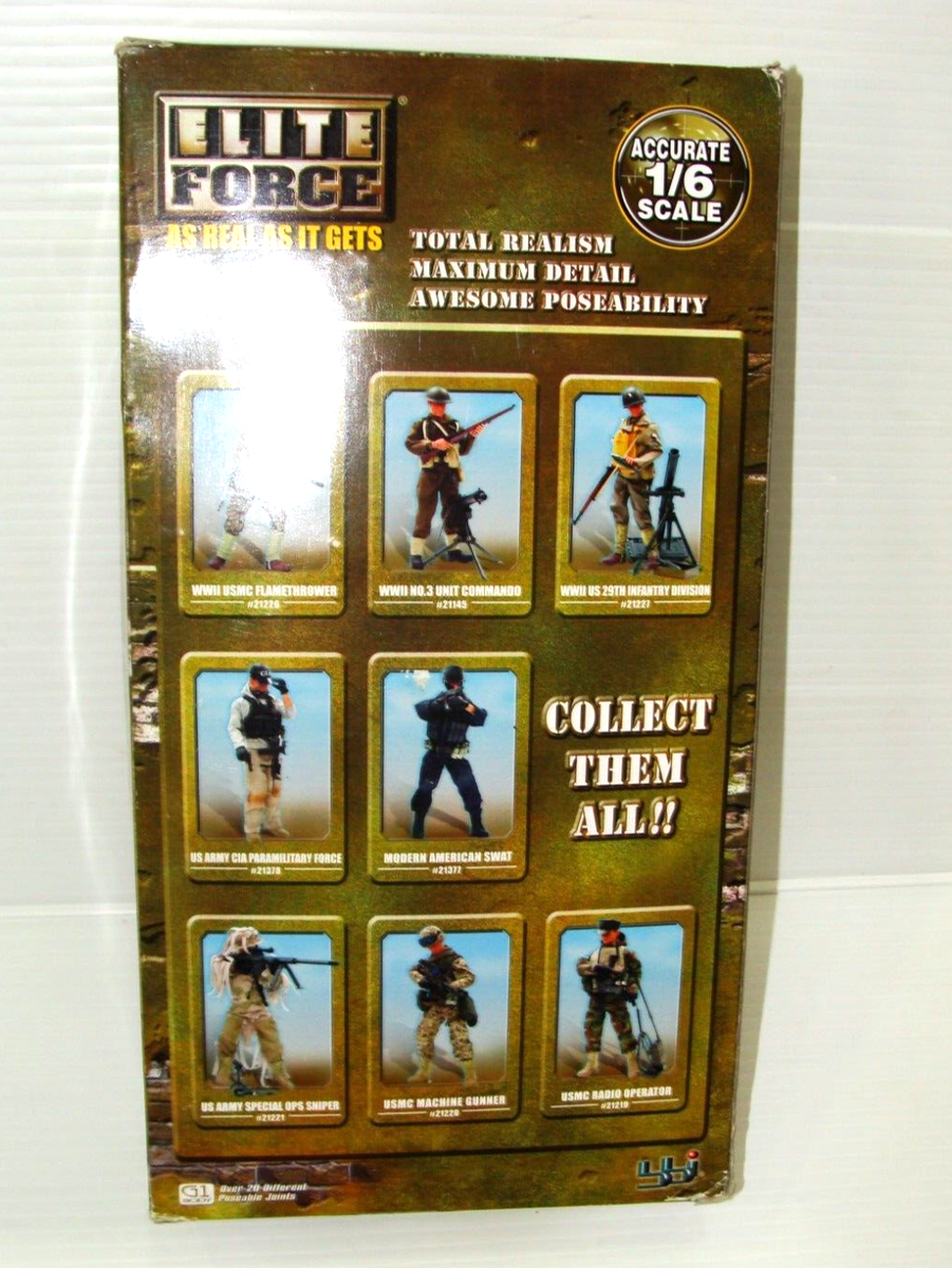 1:6 BBI Elite Force U.S Modern Afghanistan 2001 CIA NSCT Agent 12