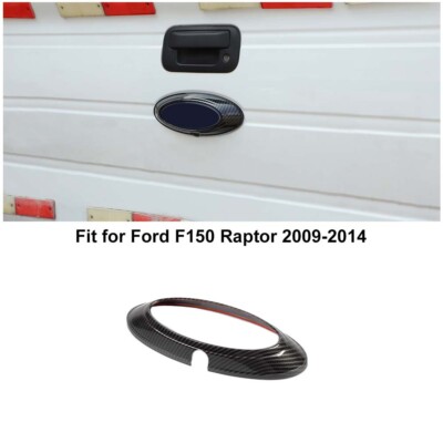  Rear Tailgate Logo Emblem Badge Frame Cover Trim For Ford F150 Raptor 2009-2014