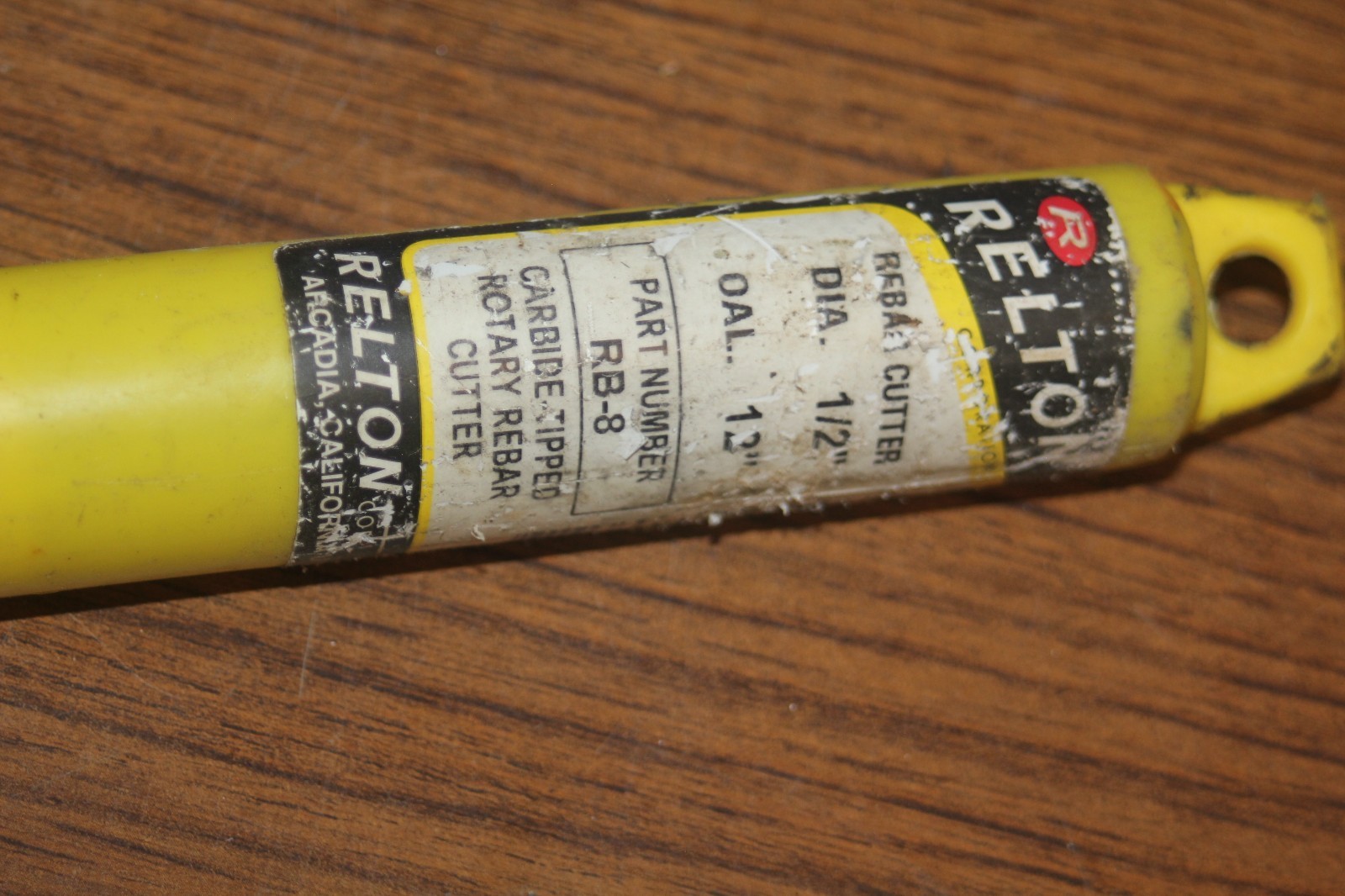 Relton RB8 1/2" RotaryOnly Straight Shank Rebar Eater eBay