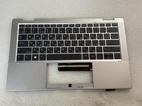 FüR Hp Elitebook X360 1030 G8 M45822-BD1 Ukrainische Handauflage Tastatur Top
