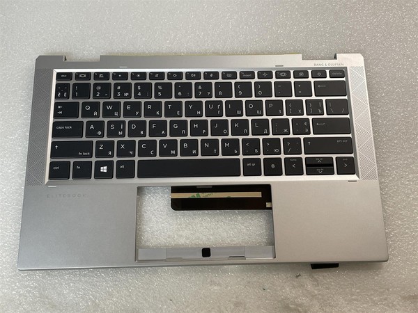 FüR Hp Elitebook X360 1030 G8 M45822-BD1 Ukrainische Handauflage Tastatur Top-image