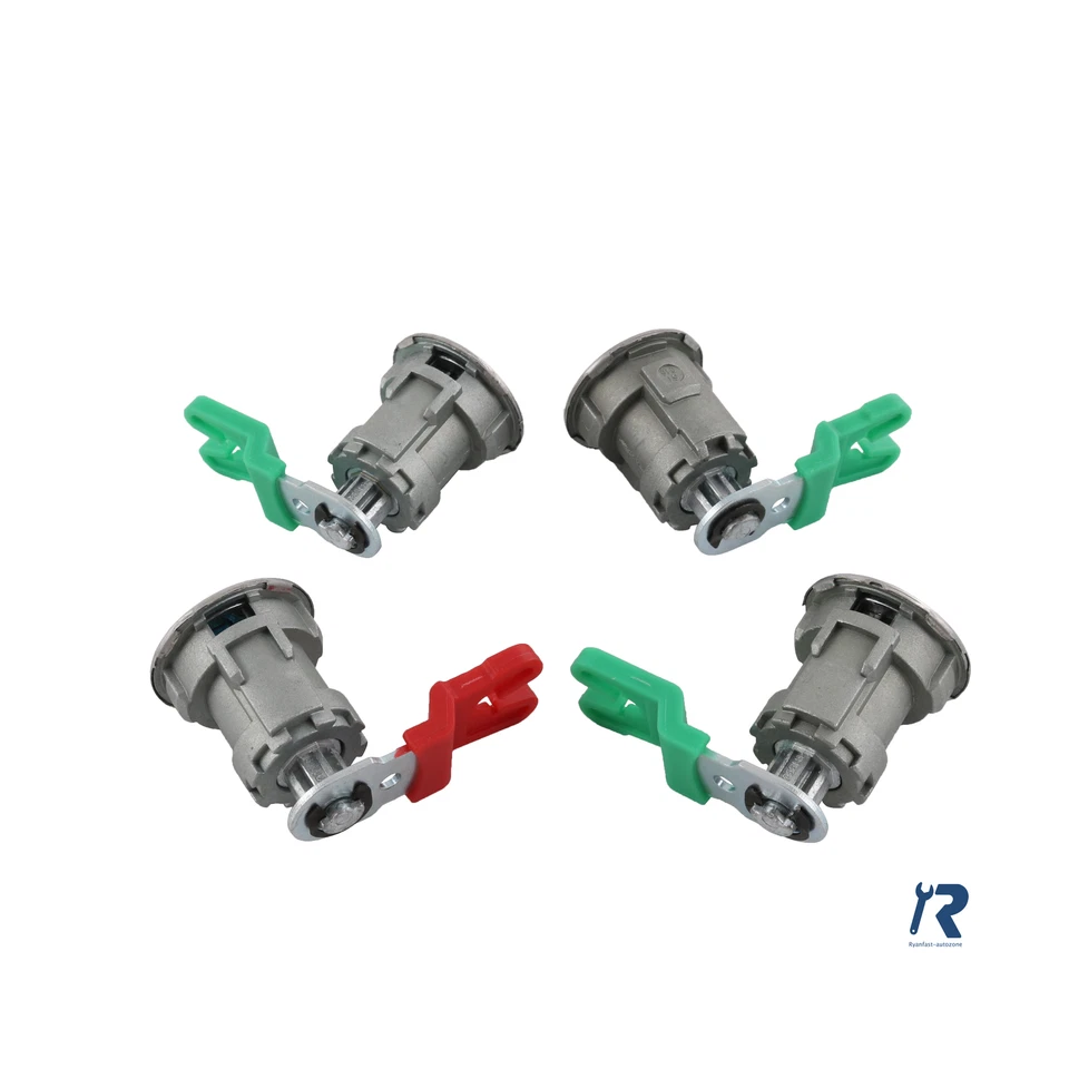 Cilindro de ignição e conjunto de trava de 4 portas para 1997-2020 Ford Econoline Van 703369 - Imagem 3 de 4