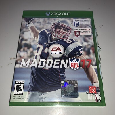 Madden NFL 17 Xbox One Used