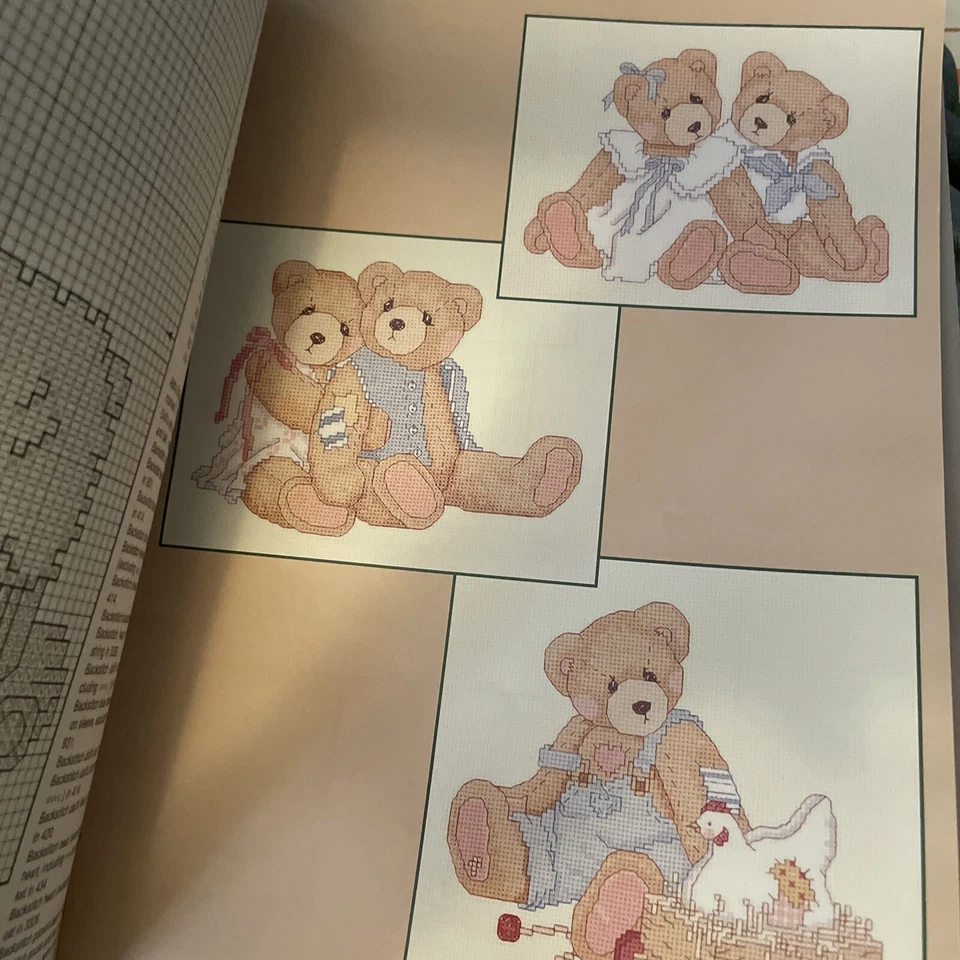 Cherished Teddies Cross Stitch Patterns for all Occasions Book 81 Gloria & Pat - Image 3 of 4