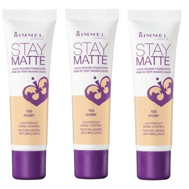 rimmel london stay matte foundation
