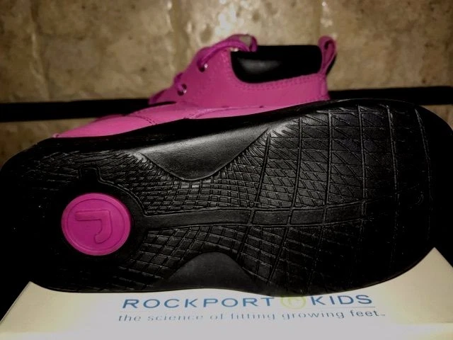 Couro fúcsia clássico First Walkers crianças pequenas tamanho 7 M - Imagem 3 de 4