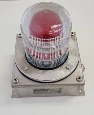 Deegee  D.G Controls  Strobe Light XFF SS AC 115 DH 11.J New Old Stock.