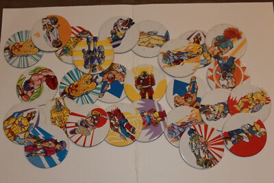 rare dunkin caps pogs official game tazos