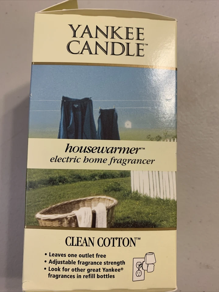 Yankee Candle Housewarmer Electric Home Fragrance Clean Cotton - Image 2 of 4