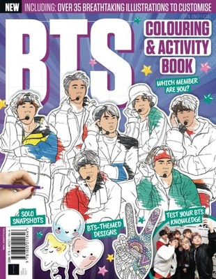 BTS COLOURING & ACTIVITY MAGAZINE ~ NEW ~