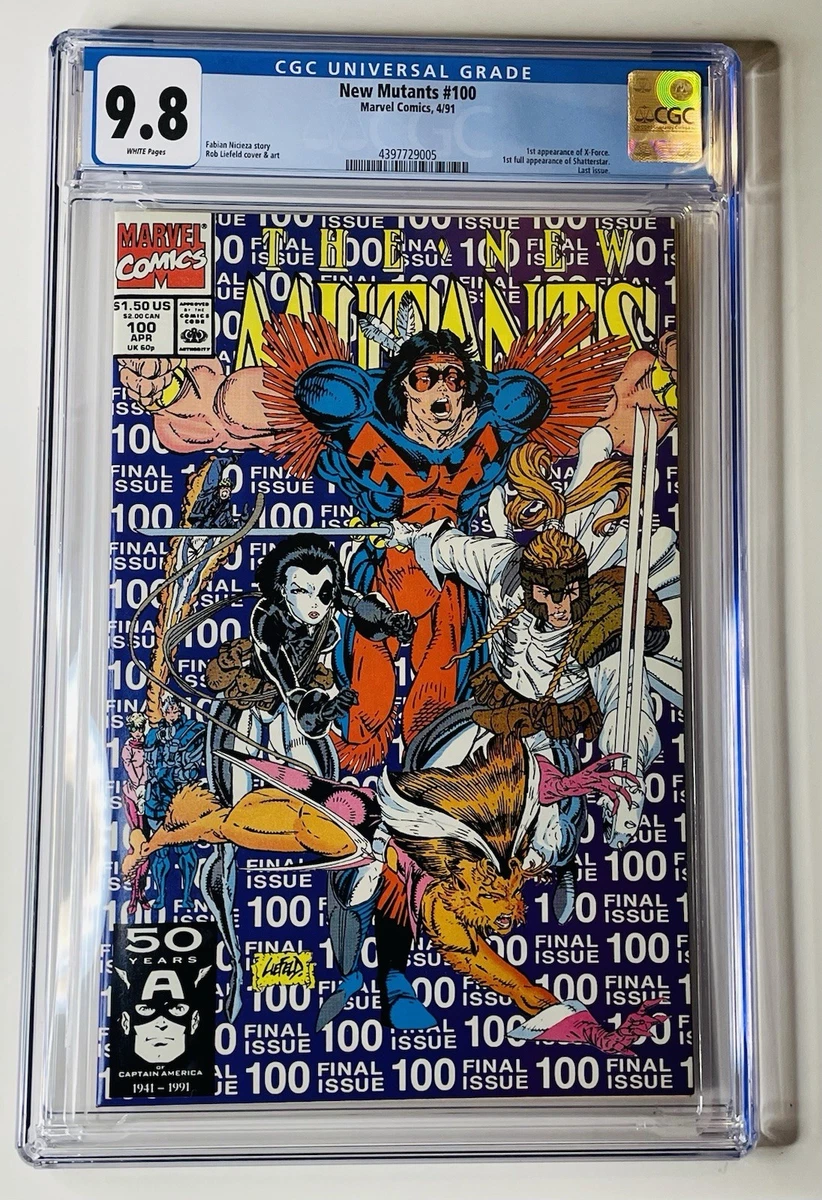 New Mutants 9.8 Near Mint/Mint Comics, Graphic Novels & TPBs for