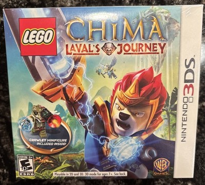 LEGO: Legends Of Chima, Laval's Journey w/Minifigure (Nintendo 3DS) Case Fresh