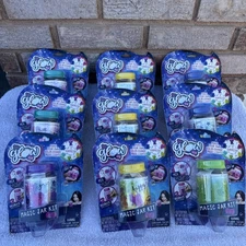 Lot Of 9 So Glow DIY Mixed Magic Jar Kit Mix Decorate Light Up Party Favor Girls