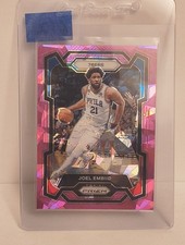 2023-24 Panini Prizm - Joel Embiid #73 Pink Ice Prizm