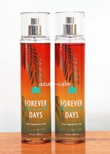 Bath Body Works FOREVER BEACH DAYS 8ozs Body Fragrance Mist x 2